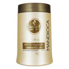 Máscara Mandioca Para Cabelos Opacos 500g  Haskell