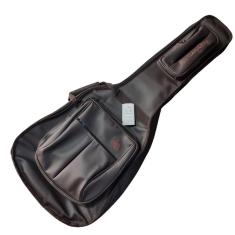 Bag Violão Folk Prime Couro Ecológico Marron Working Bag