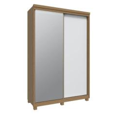 Guarda Roupa Solteiro 2 Portas de Correr Espelho Rimo New Honduras - M