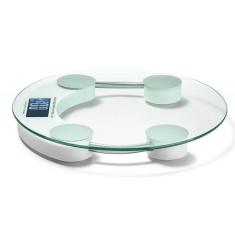 Balança Vidro Temperado 180kg Banheiro Corporal Redonda