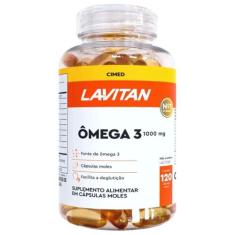 Lavitan Ômega 3 1000mg 120 Cápsulas - CIMED