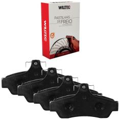 Kit Pastilha Freio Traseira GM Omega 3.8 99 a 2005 Girling