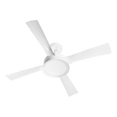 Ventilador De Teto Venti-Delta Magnífico Led 4 Pás Branco 30