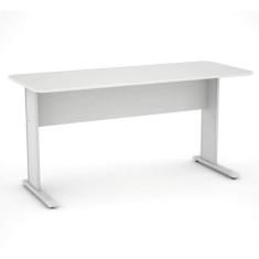 Mesa para Escritório Secretária Mx120 Maxxi Pandin Móveis Cinza