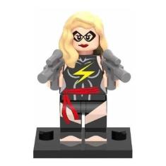 Boneco Blocos De Montar Miss Marvel