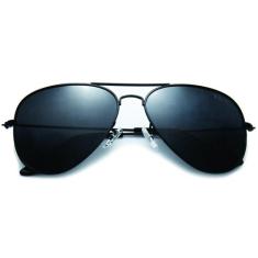 Óculos De Sol Aviador Preto M-Com Lente Cinza - Redex