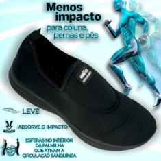 Tênis Feminino Calce Fácil Ultra Conforto Original P00401 - Uni Flex, 