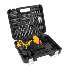 Parafusadeira Furadeira Bateria Vonder Brocas Pfv074 12v Bivolt