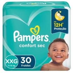 Fralda Pampers Confort Sec Mega - XXG 30 unidades