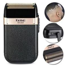 Corte Personalizado: Máquina Barbeador Sem Fio Shaver Kemei - Dk