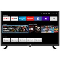 Smart TV Britânia 32” BTV32D10N5SKH HD Dolby Audio Led Bivolt
