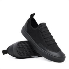 Tenis Sapatenis Cano Baixo Casual Calce Facil Cadarço Elástico Confortável Leve-Masculino