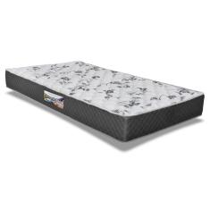 Colchão Solteiro Espuma D28 Ortopedic Black Double Face 88x188cm Black Herval