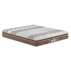 Colchão Viúva Espuma Firmepedic Guarda Costas PróIntense Plus 128x188x28cm D33 Pillow Top Brown Probel
