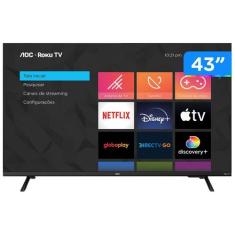 Smart TV LED 43" FHD Wifi USB HDMI Bivolt AOC 43S5135/78G, 43"