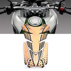 Adesivo Protetor De Tanque Tank Pad Para Moto Universal Dourado Ducati