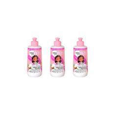 Creme Para Pentear Salon Line 300Ml Sos Kids Cachos - 3Un