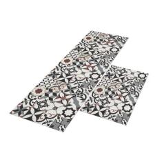 Tapete Passadeira de Cozinha Snaps 120x40 + Capacho 60x40 - Style Braz