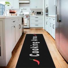 Tapete Passadeira de Cozinha Pimenta Antiderrapante-40x120 - Style Bra