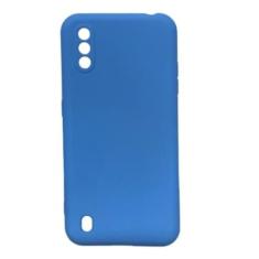 Case Capinha Capa Galaxy Samsung A01 Silicone Aveludada Protetor de Câ