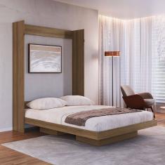 Cama Casal Vancouver Articulável Marrom - Art In Móveis