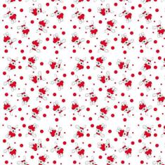 Papel Parede Coelhinho Com Coração Adesivo Decorativo Quarto