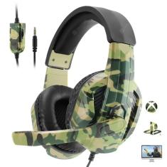 Fone De Ouvido Headset Gamer Camuflado Sez-881 Pro