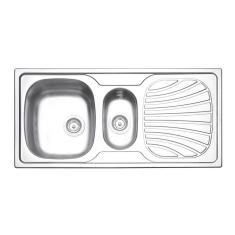 Cuba De Sobrepor Dupla 100X50cm Inox 93857602 Tramontina