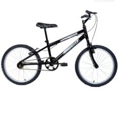 Bicicleta Infantil Aro 20 MTB Tridal Boy com Freio V-Brake (Preto)