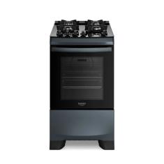 Fogão Dako 4 Bocas Supreme Timer Glass Titanium Bivolt