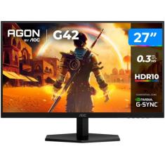 Monitor Gamer AOC Gaming 27G42HE 27" FHD 200Hz IPS 0,3ms HDMI DisplayP