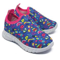 Tenis Infantil Menina Confortável Dia a Dia Escolar-Feminino