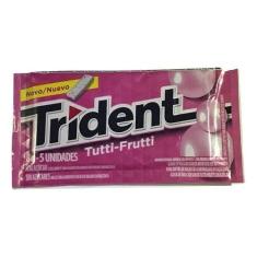 Chiclete Trident Tutti-Frutti 8Gr C/21 - Adams