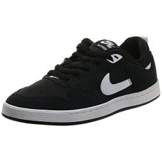Nike Tênis masculino SB Alleyoop, Preto/branco/preto, 43