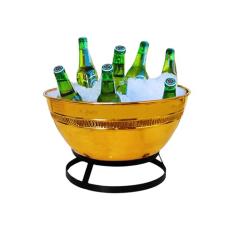 Champanheira De Mesa 12 Litros Dourada