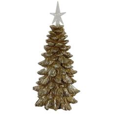 Arvore De Natal Com Led De Resina Decoração Para Natal 28Cm - Zona Liv