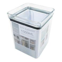 Pote Hermético Lumini Quadrado 1,000 ML 1162 Paramount