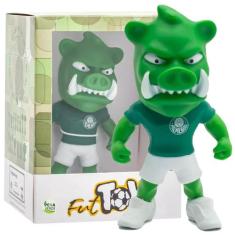 Boneco Mascote De Futebol Oficial do Palmeiras Fut Toy Verdão Licencia