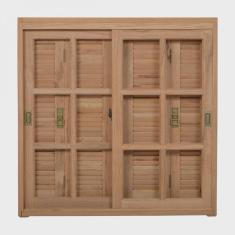 Janela Pantográfica Quadriculada Je121 Esel 120x120x14cm