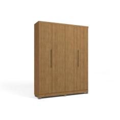 Guarda Roupa 4 Portas E 3 Gavetas Duo H554 Queen - Suede Freijó - Kappesberg