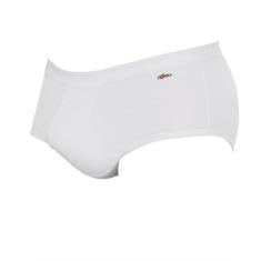 Cueca Slip Zorba 185 Algodão com Abertura, G, Cinza