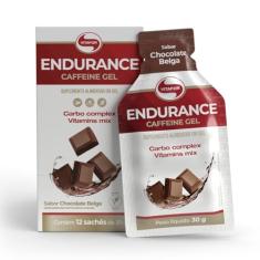 Endurance Caffeine Gel (360g - 12 Saches) - Chocolate Belga, VitaFor