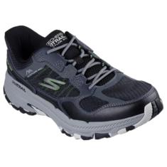 Skechers Tênis de corrida feminino Go Run Trail Altitude 2.0 - Ravine Trail, Preto/cinza, 42