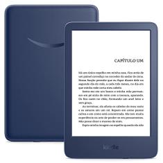 Kindle 11ª Geração (lançamento 2022) – Mais leve, com resolução de 300 ppi e o dobro de armazenamento - Cor Azul