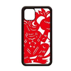 Capa Zodiac Macaco Flores chinesas para iPhone 12 Pro Max para Apple Mini Mobile Case