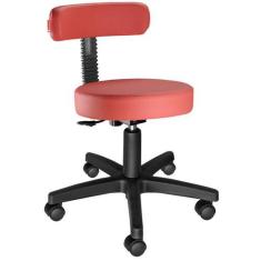 Mocho Estética Slim Vermelho  - Cadeira Brasil
