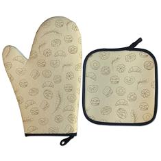 Luva Térmica Para forno Bakery Presente Criativo