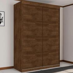 Guarda Roupa Solteiro Belmont Duas Portas Deslizantes Malbec