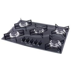 Fog o Cooktop 5 Bocas A G s Safanelli Preto Fcl50 Bivolt