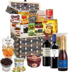 Cesta De Natal Viena Com 21 Itens Selecionados